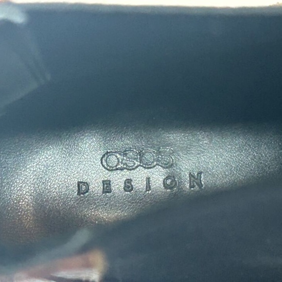 mens boots ASOS Design size 7 Alligator skin brown - Picture 4 of 5